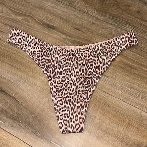 Victoria’s Secret Leopard Print Thong Panty